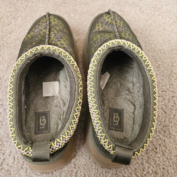 UGG Tasman Maxi "Burnt Olive" slippers 8 - Picture 4 of 7